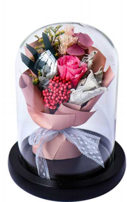 Preserved Rose Glass Dome thumbnail 8