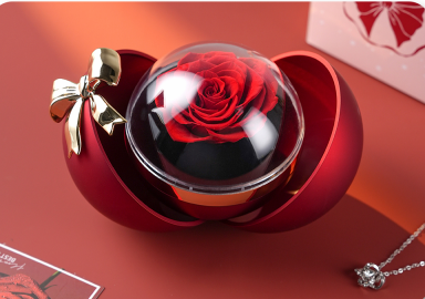 Luxury Preserved Rose Drawer Box thumbnail 7