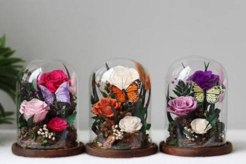 Preserved Rose Glass Dome thumbnail 17