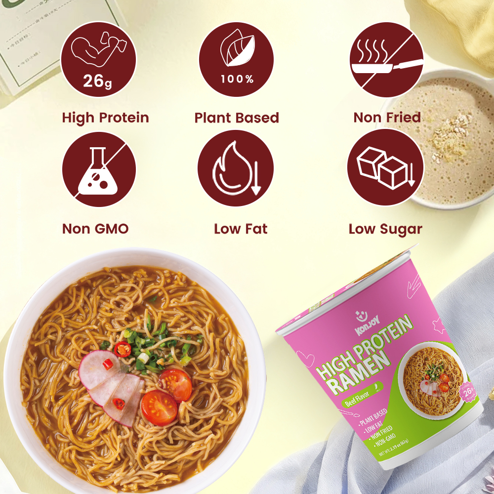 High Protein Ramen Beef Flavor(Cup) thumbnail 2