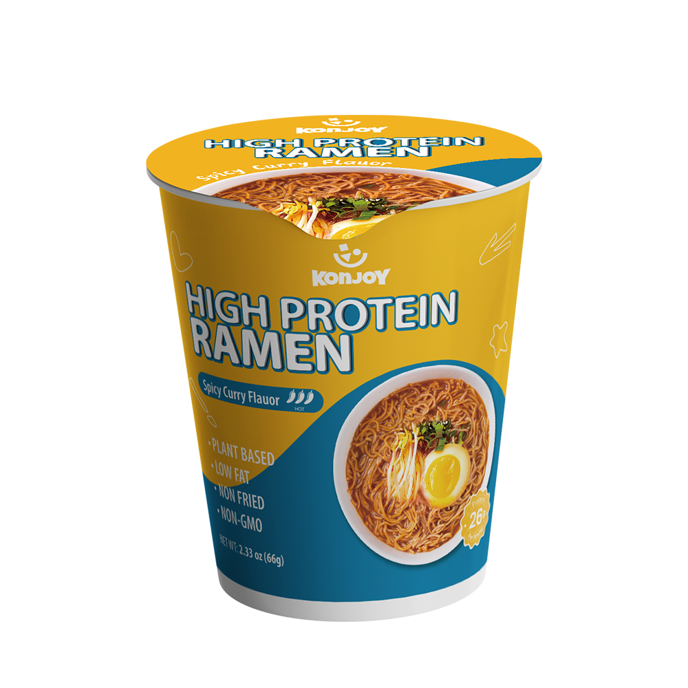 High Protein Ramen Spicy Curry Flavor(Cup)