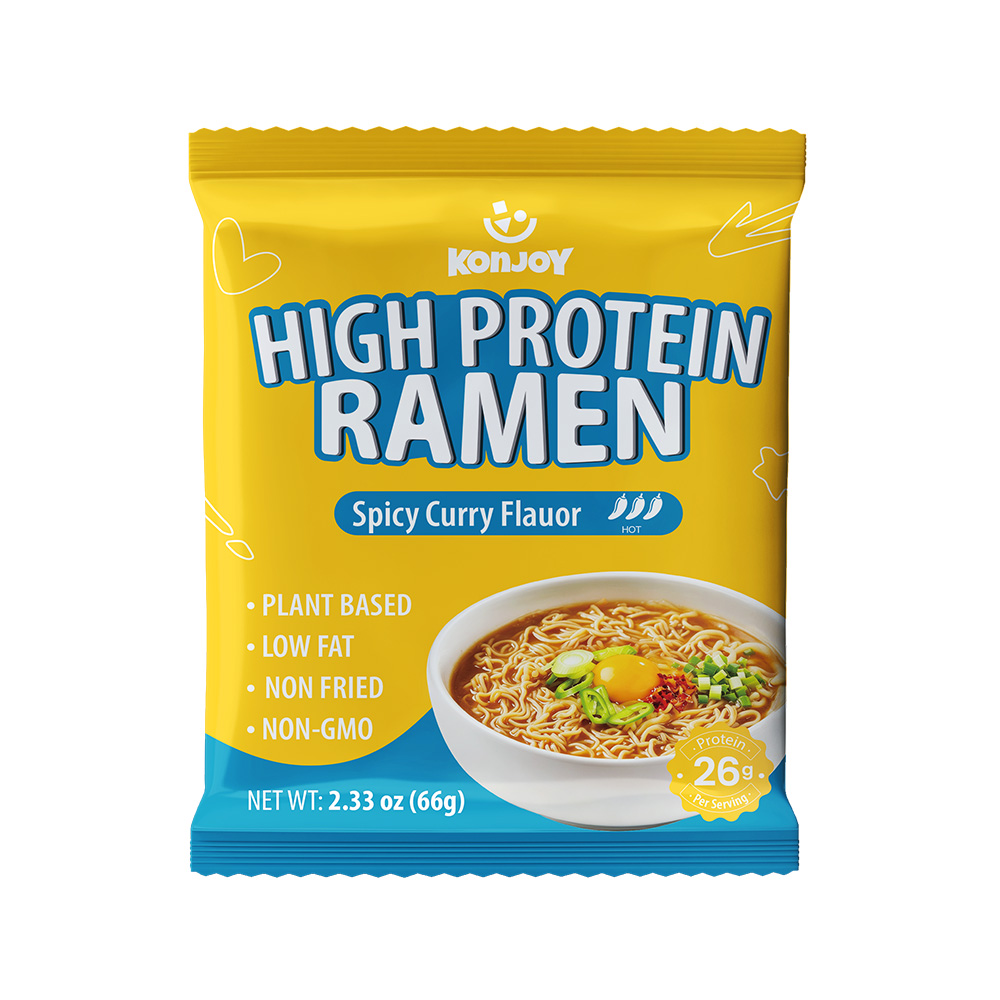 High Protein Ramen Spicy Curry Flavor(Bag)