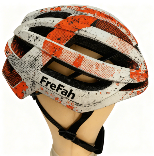 Bike Helmet With Led Light Fh-12 thumbnail 3