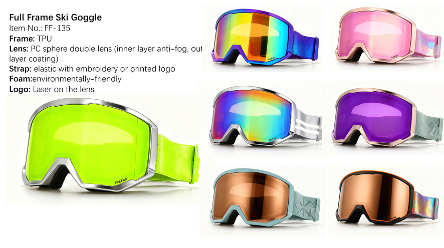 Full Frame Ski Goggle Ff135