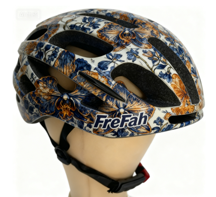 Bike Helmet With Led Light Fh-13 thumbnail 3