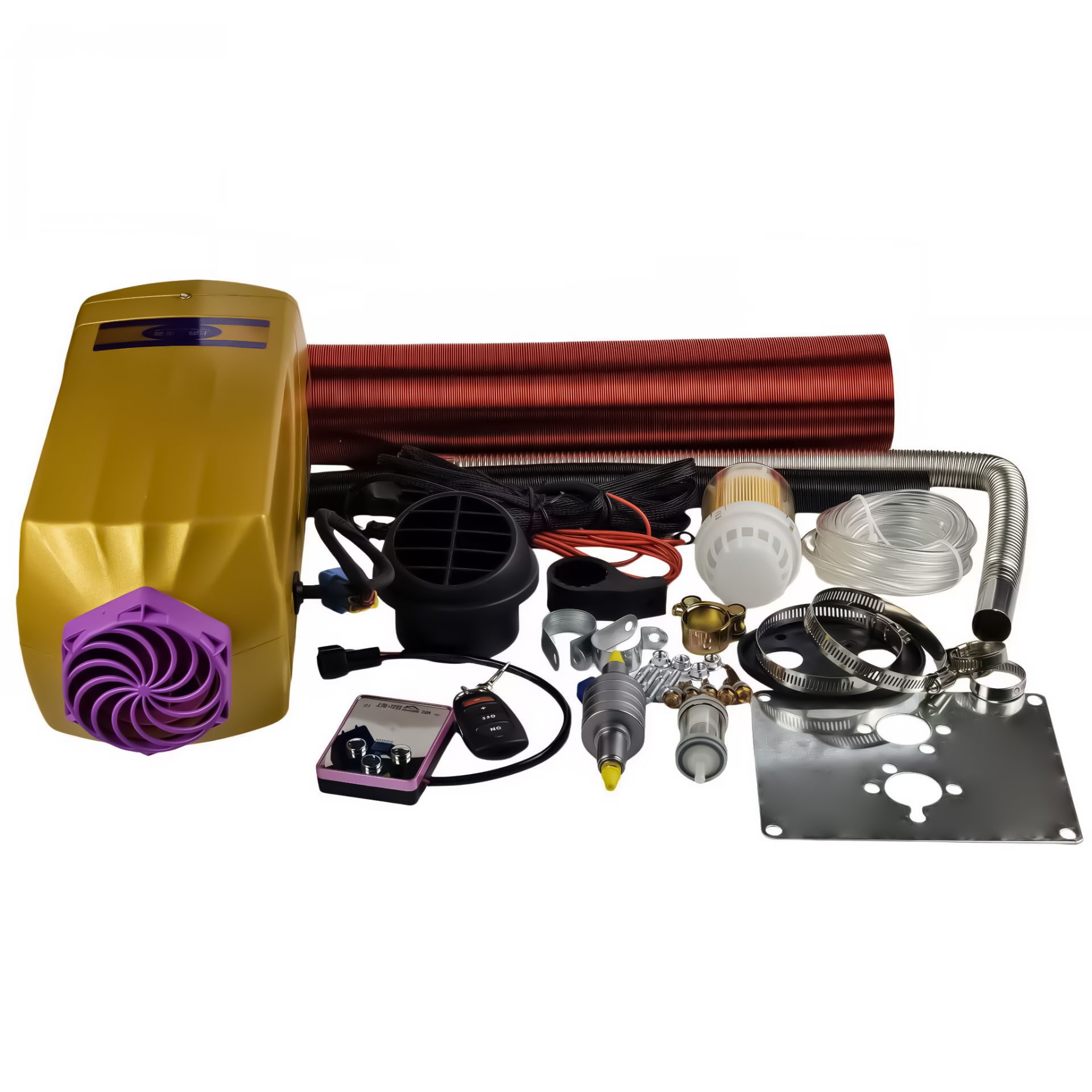 Primary category Fuel-powered parking heater (aluminum cast shell)