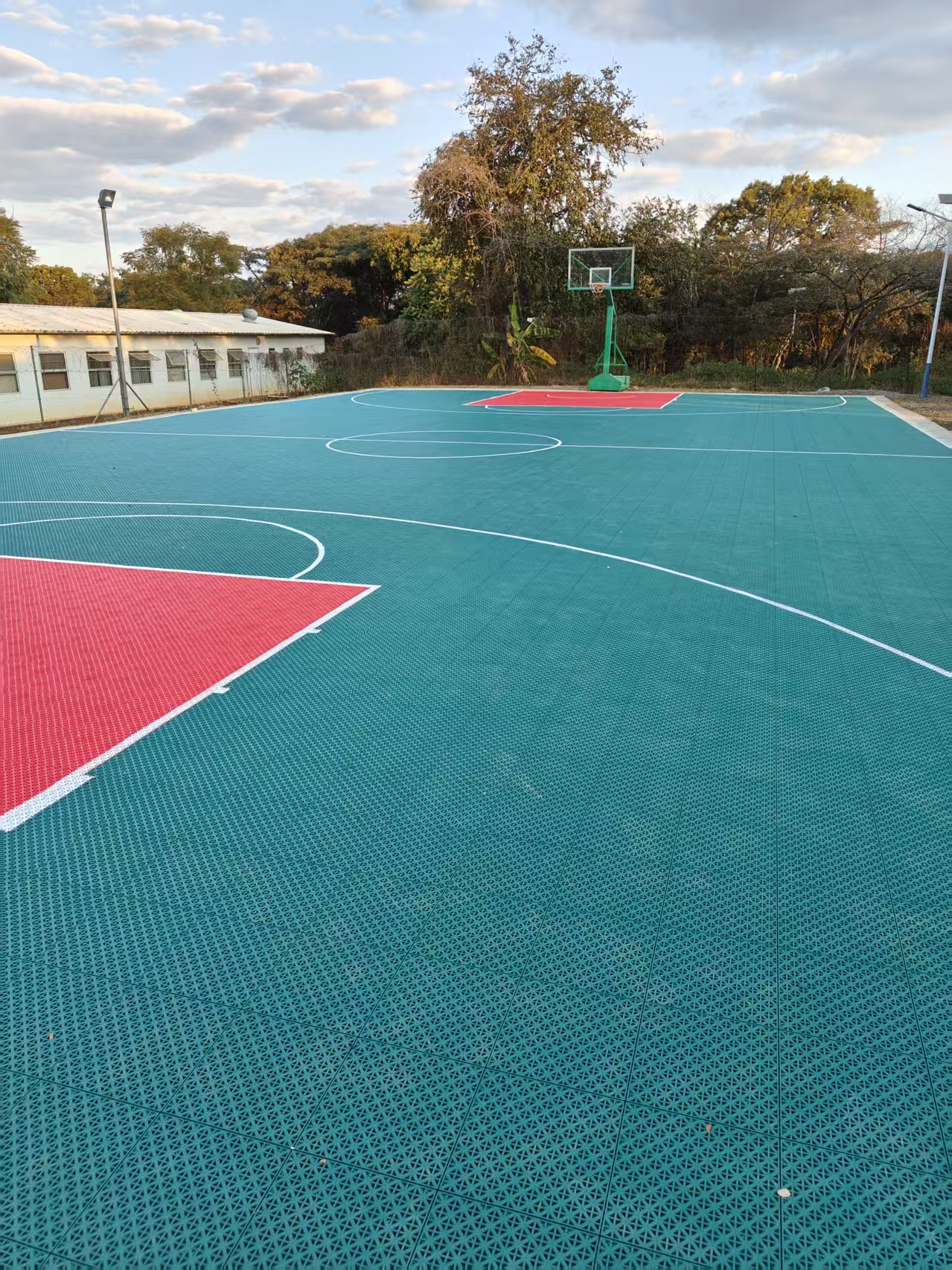 Interlocking Suspended Flooring