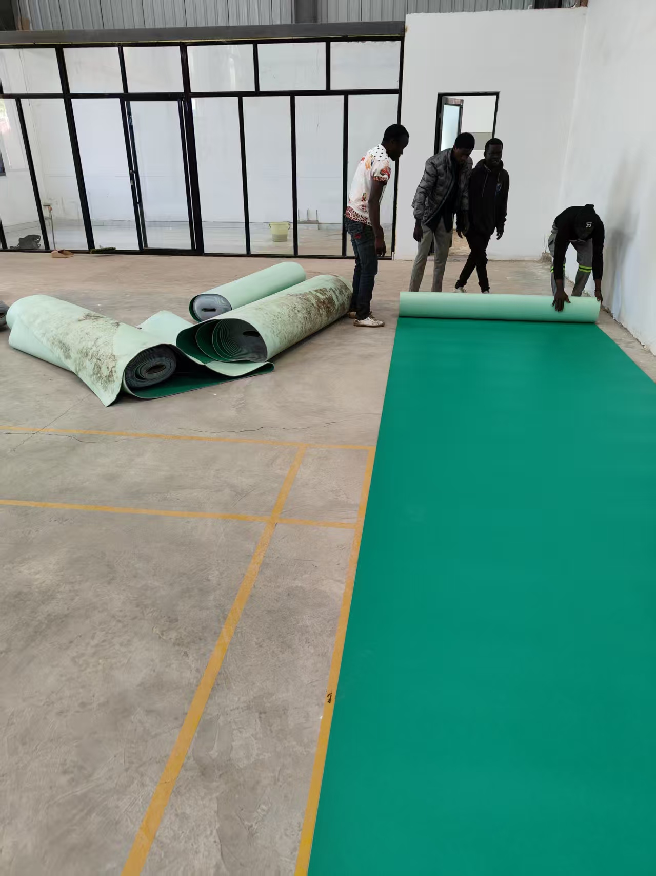 gym floor mat