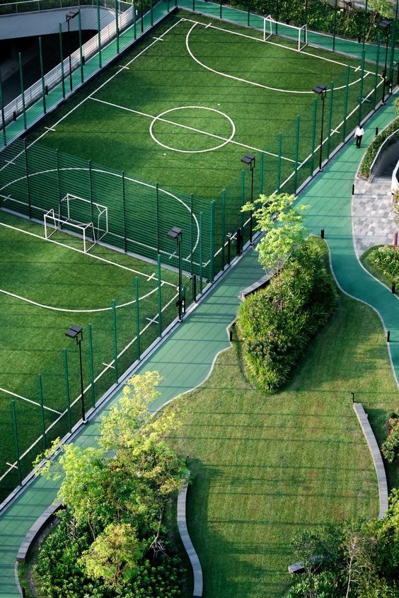 soccer field