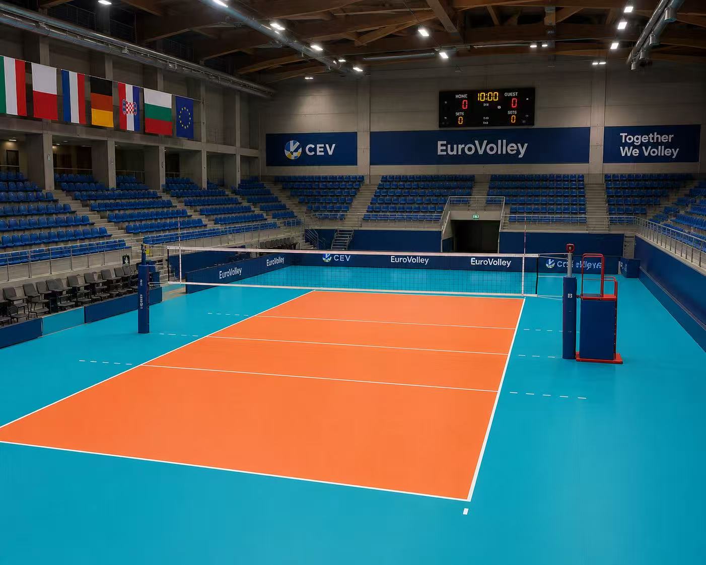 volleyball court