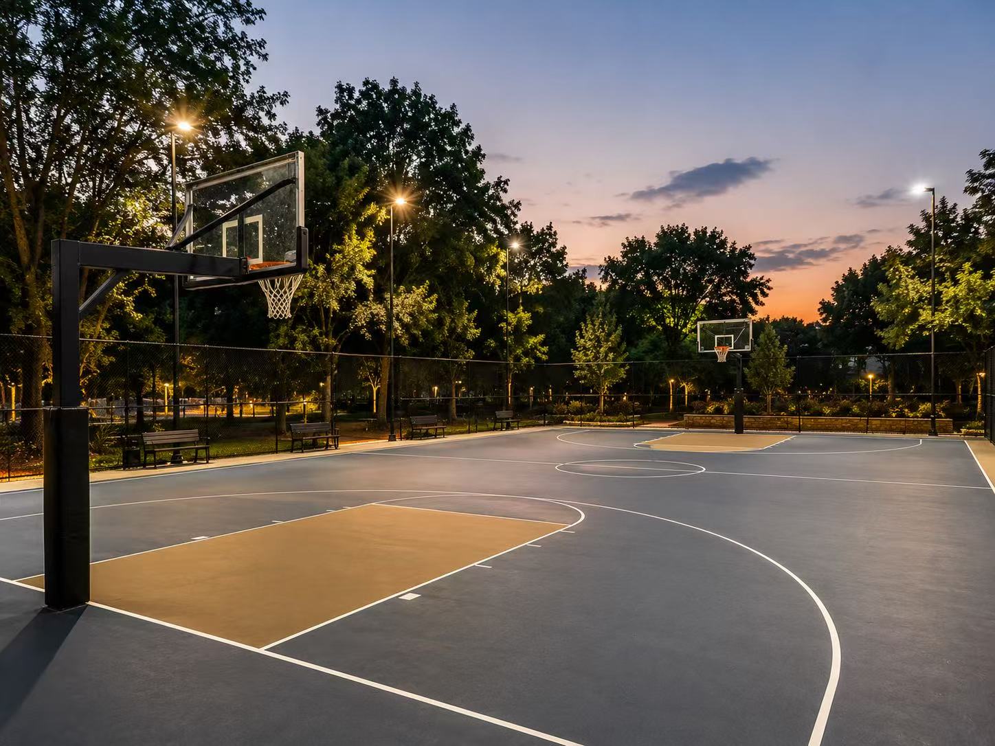 basketball court