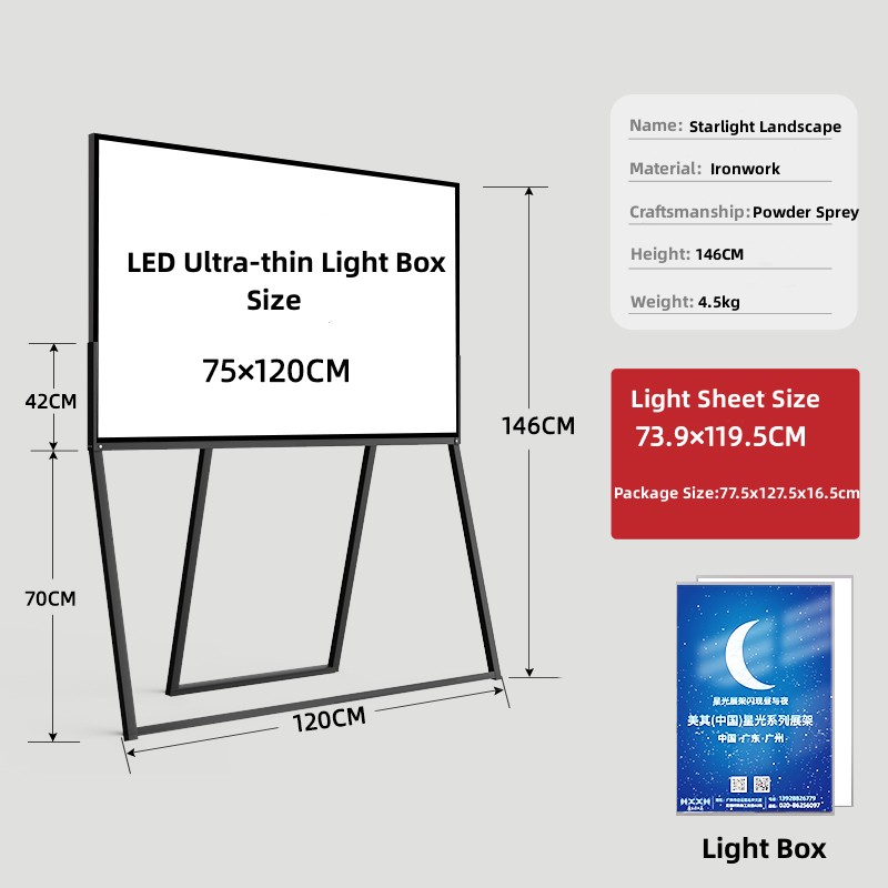 LED Light Box Stand