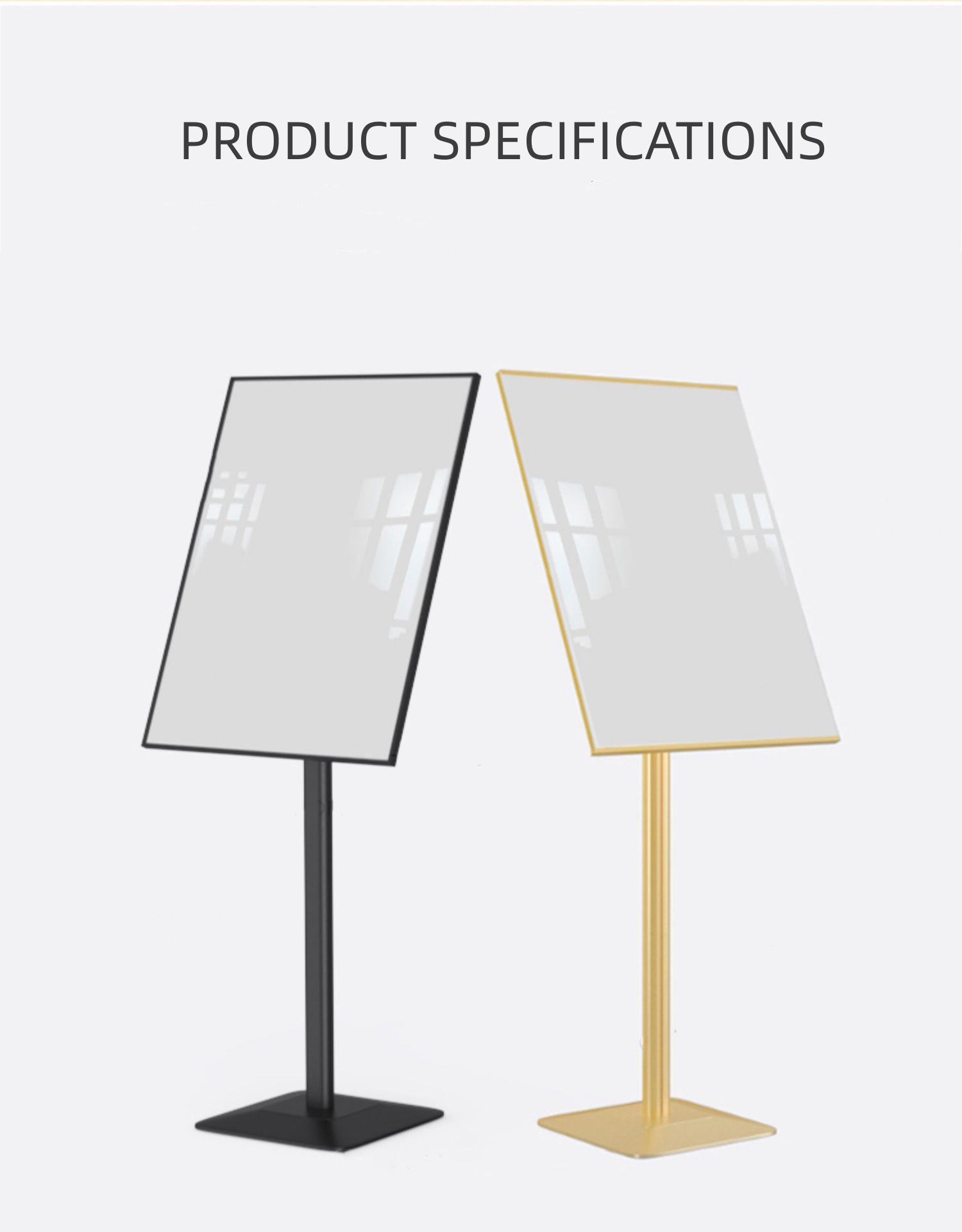 15.Aluminum Poster Stand
