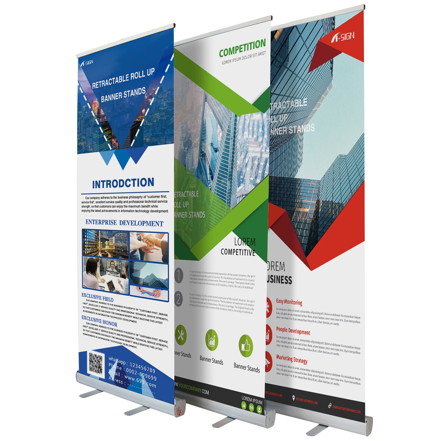 39.Roll Up Banner