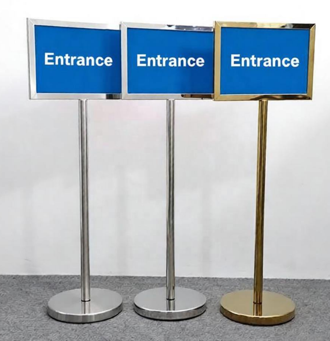 8.Heavy Poster Stand