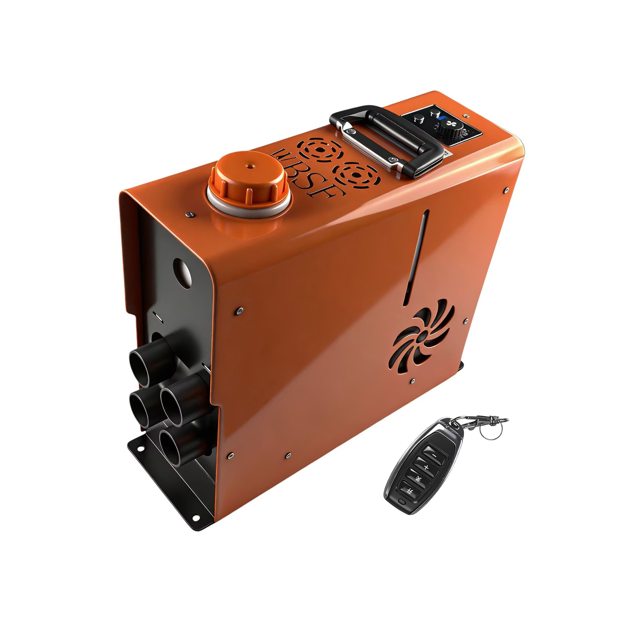 All-in-one gas heater (Orange)