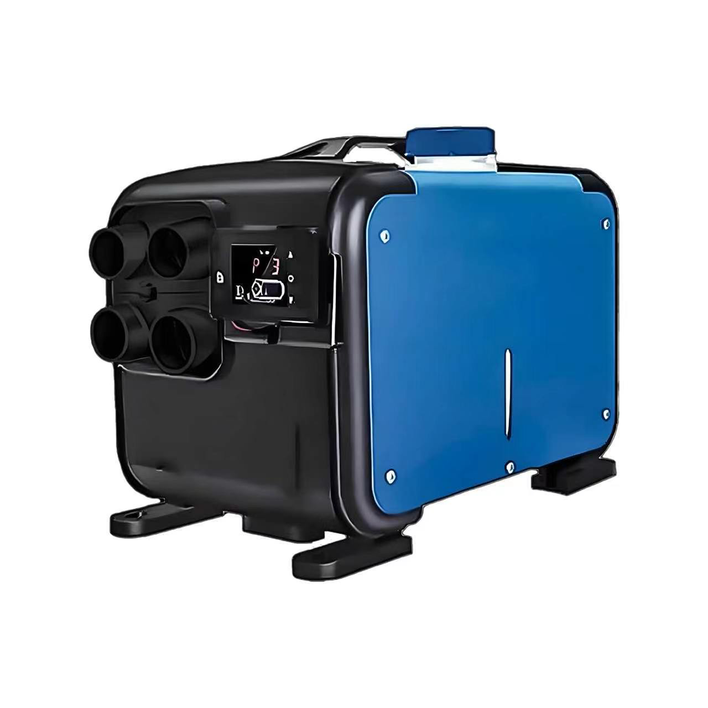 Blue Low-Profile Integrated Parking Heater