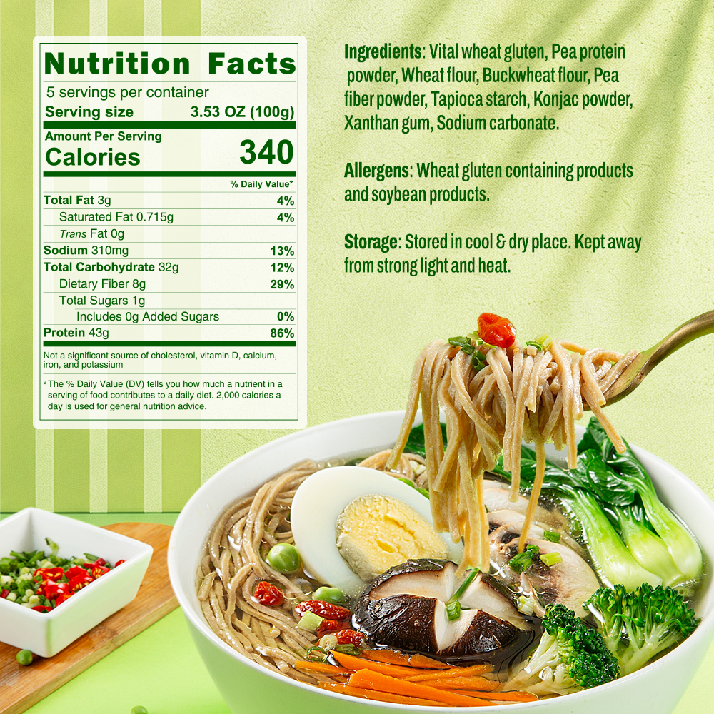 High Protein Pea Pasta