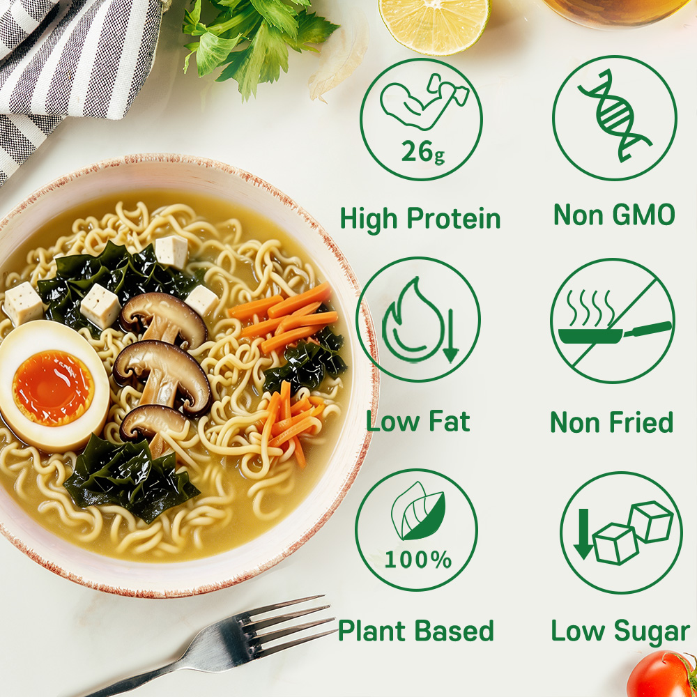 High Protein Ramen Miso Flavor(Bag) thumbnail 3