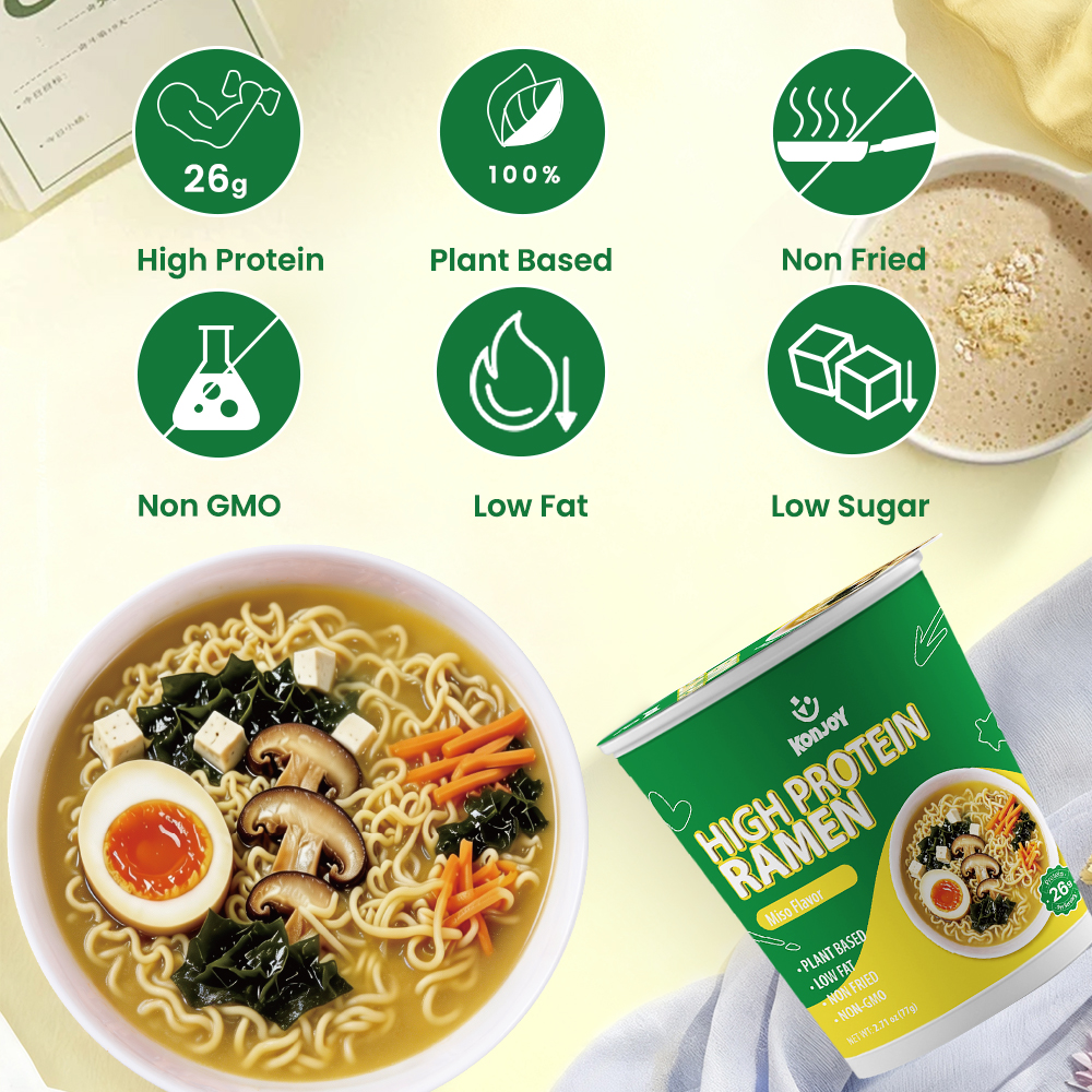 High Protein Ramen Miso Flavor（Cup） thumbnail 3