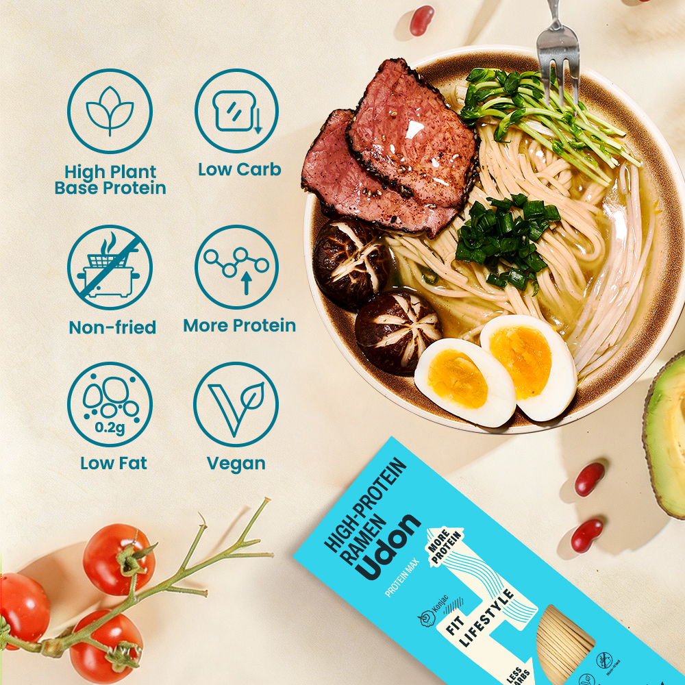 High Protein Udon Pasta thumbnail 2