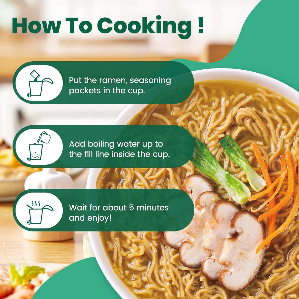 High Protein Ramen Chicken Flavor(Cup) thumbnail 4