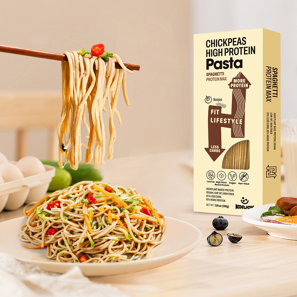 High Protein Chickpea Pasta thumbnail 3