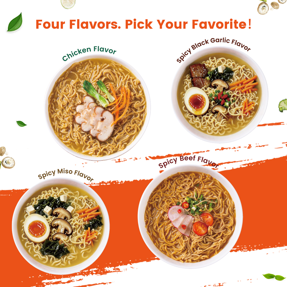 High Protein Ramen Black Garlic Flavor（Cup） thumbnail 5