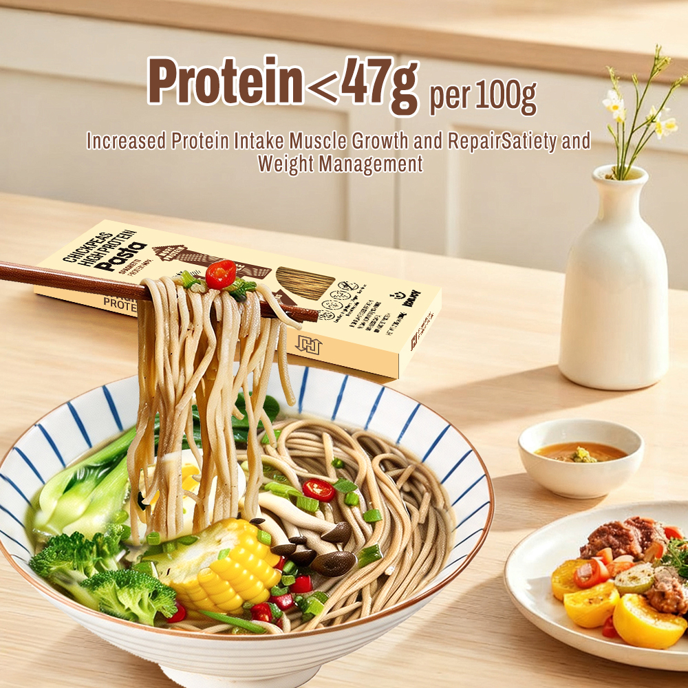 High Protein Chickpea Pasta thumbnail 5