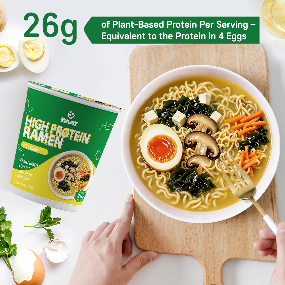 High Protein Ramen Miso Flavor（Cup） thumbnail 7