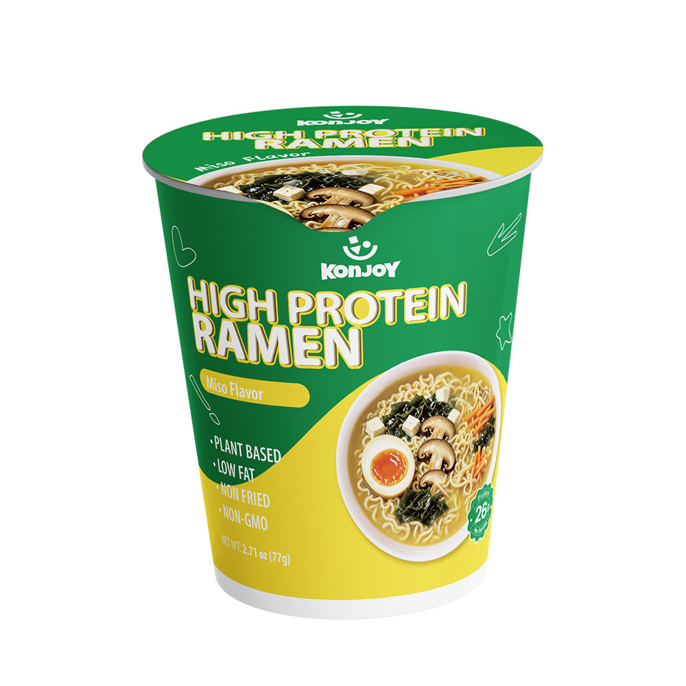High Protein Ramen Miso Flavor（Cup）