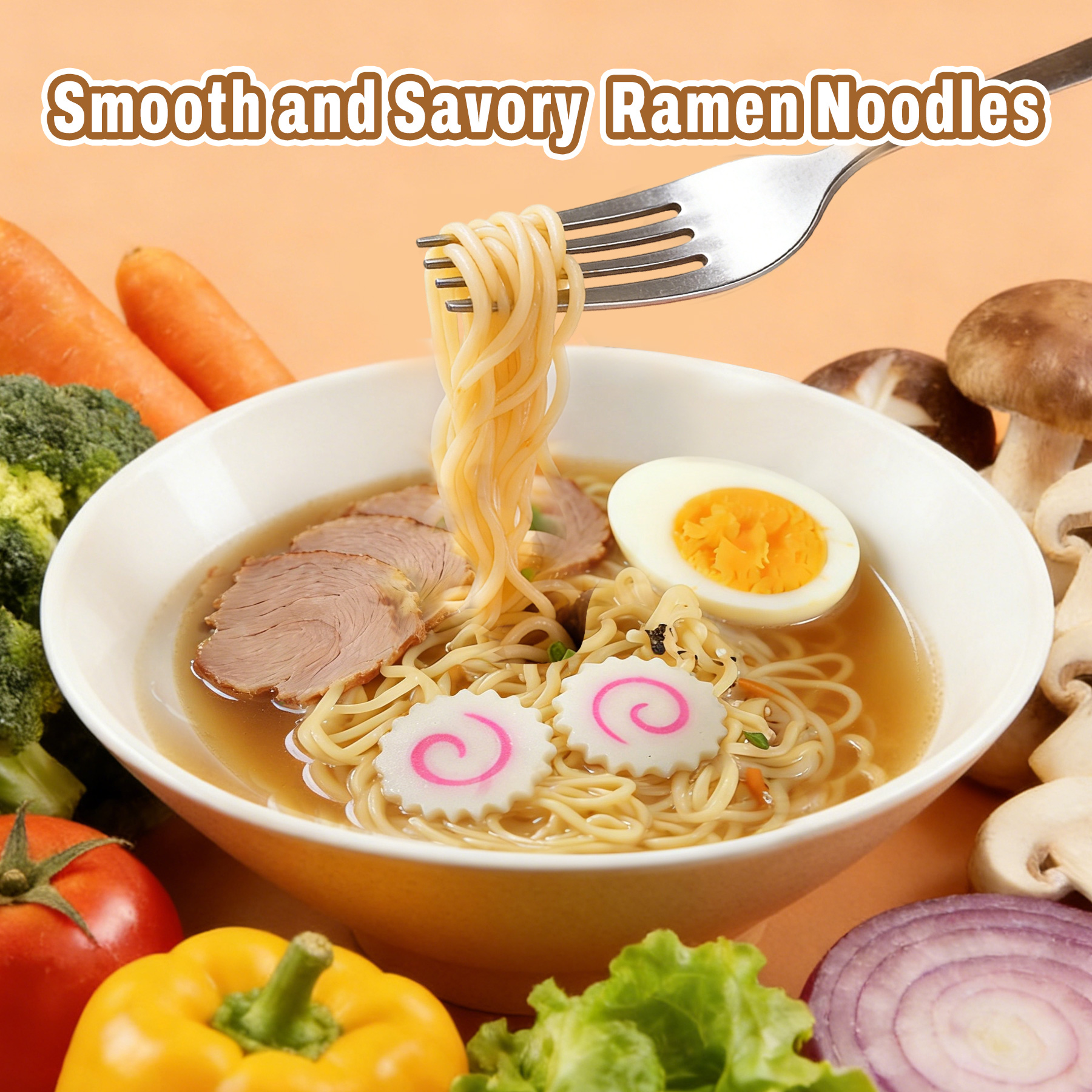 High Protein Udon Noodles Tonkotsu Black Garlic Oil Flavor thumbnail 5