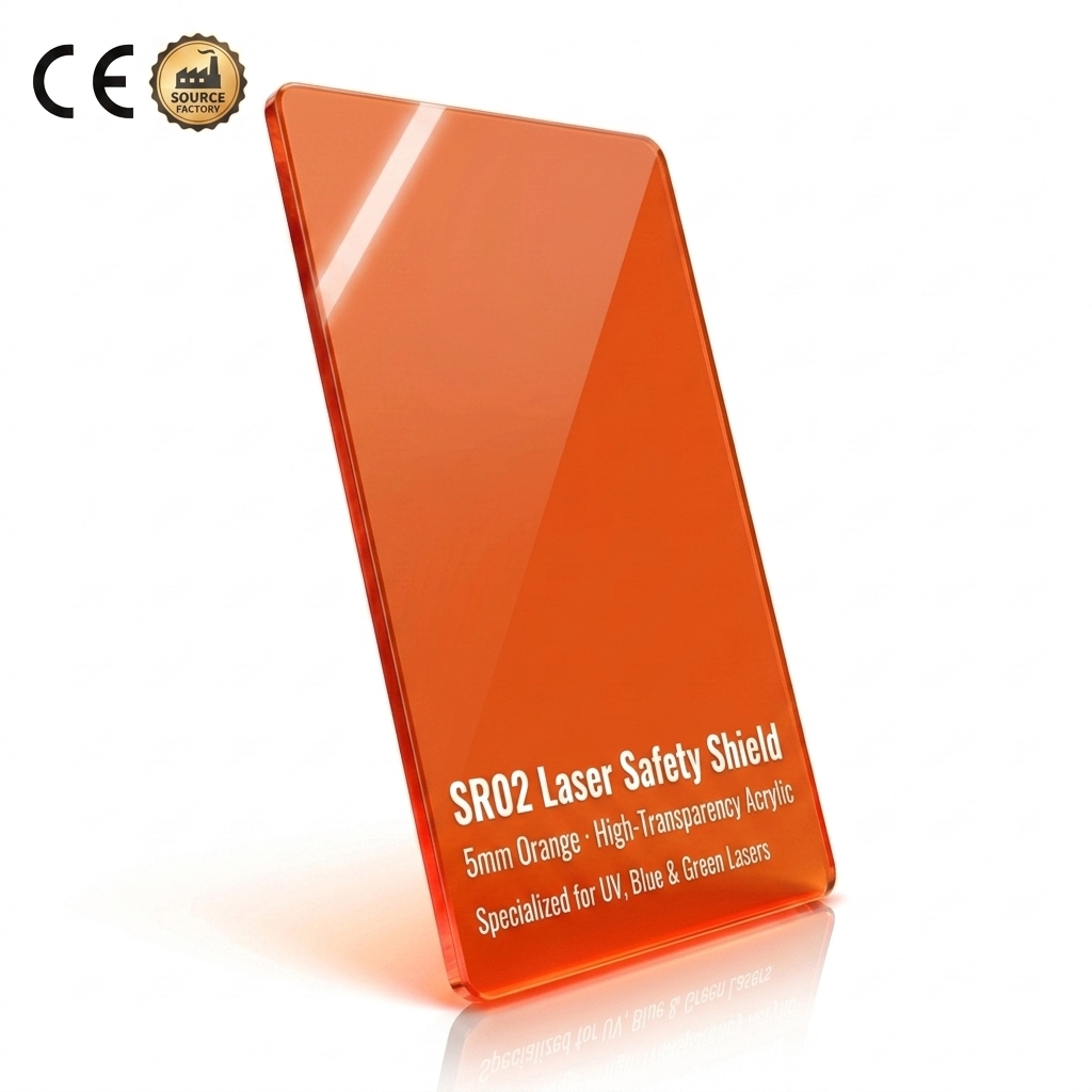 SR02 Orange Laser Safety Barrier