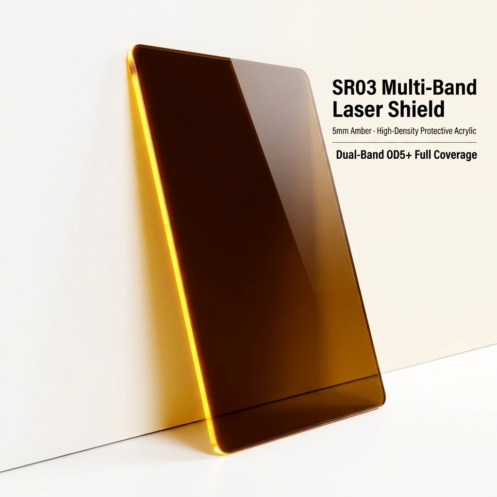 SR03 Amber Laser Safety Barrier