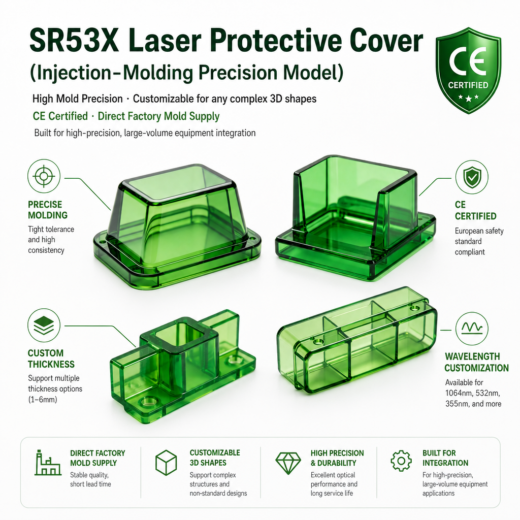 SR53X Custom Laser Protective Cover (Injection Molding)