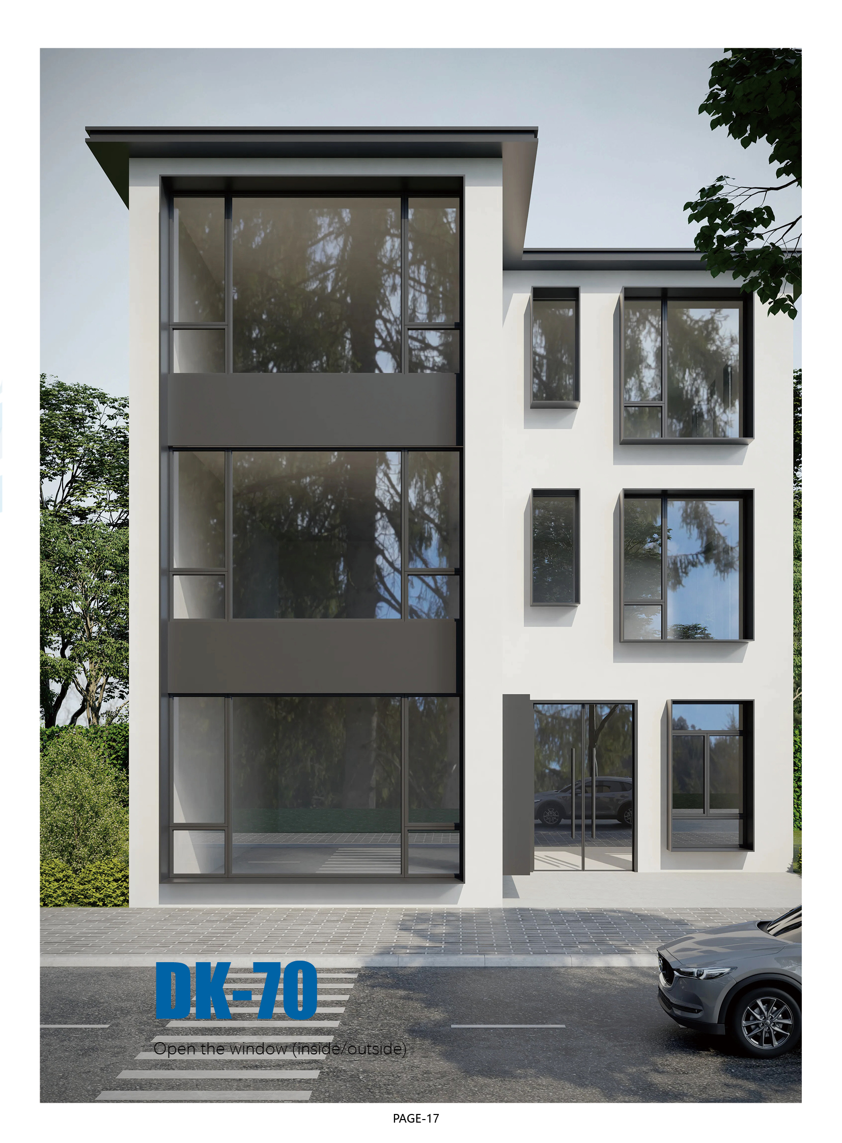 DK70 Casement windows view 2