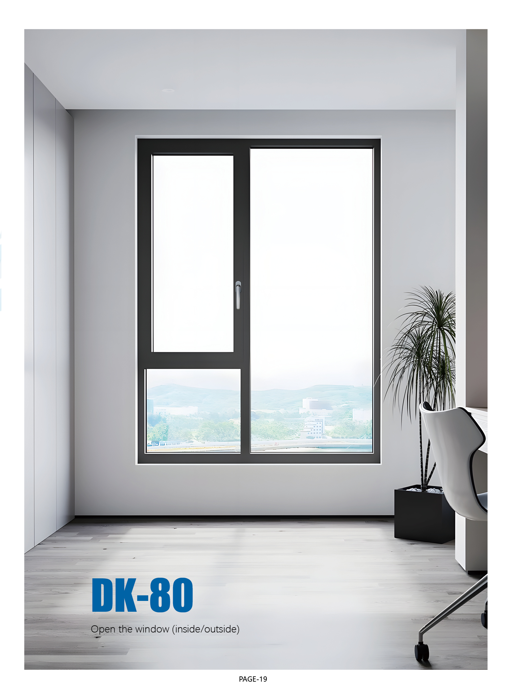 DK80 Casement windows view 2