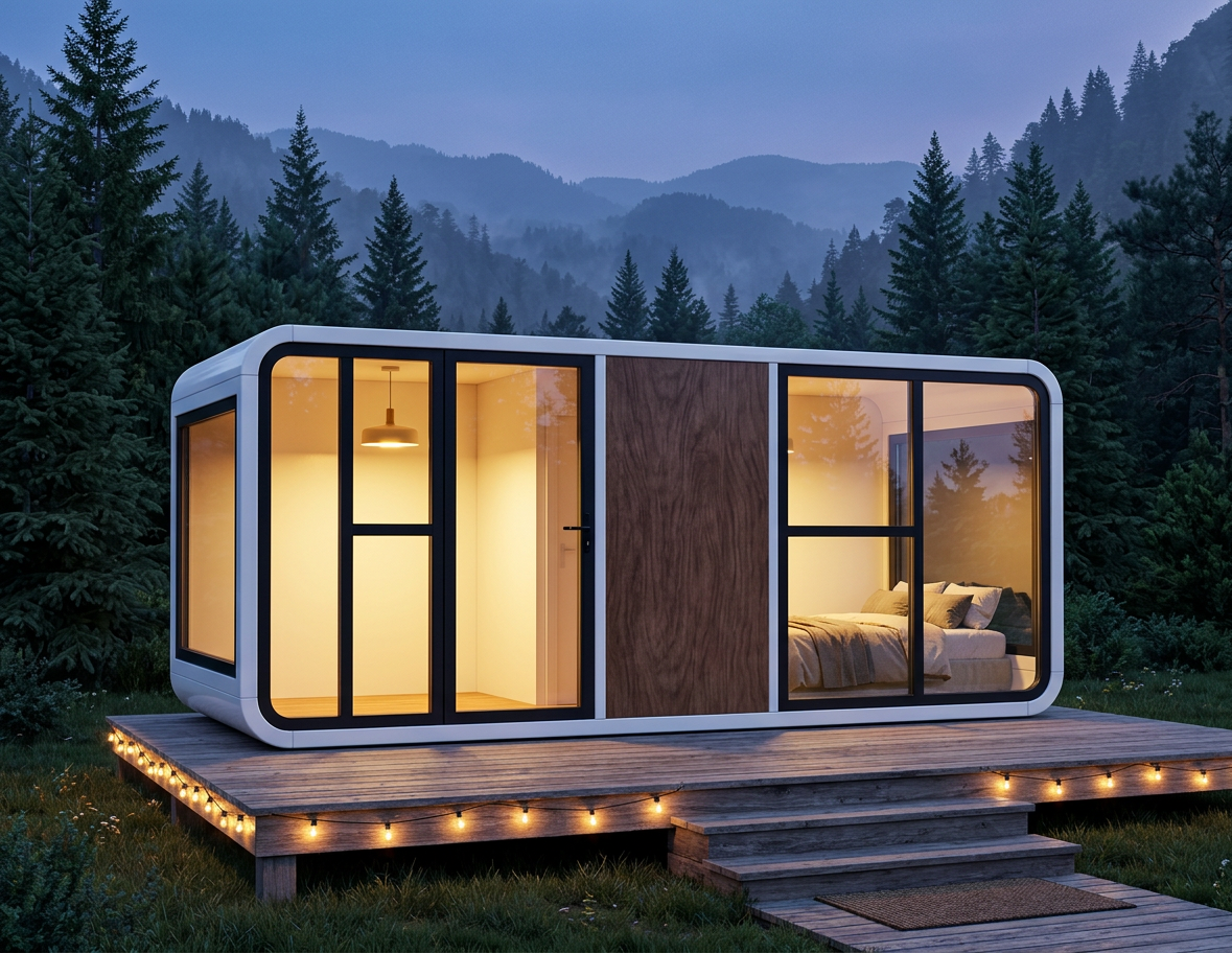 Space Capsule / Apple Cabin