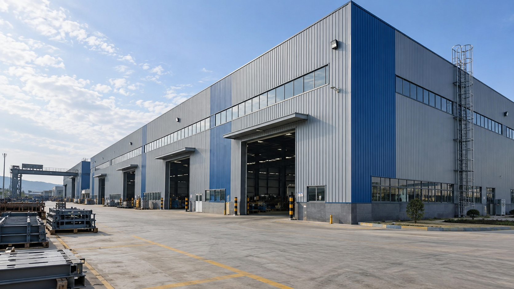 Heavy Steel Factory Buildings & Large-span Public Buildings