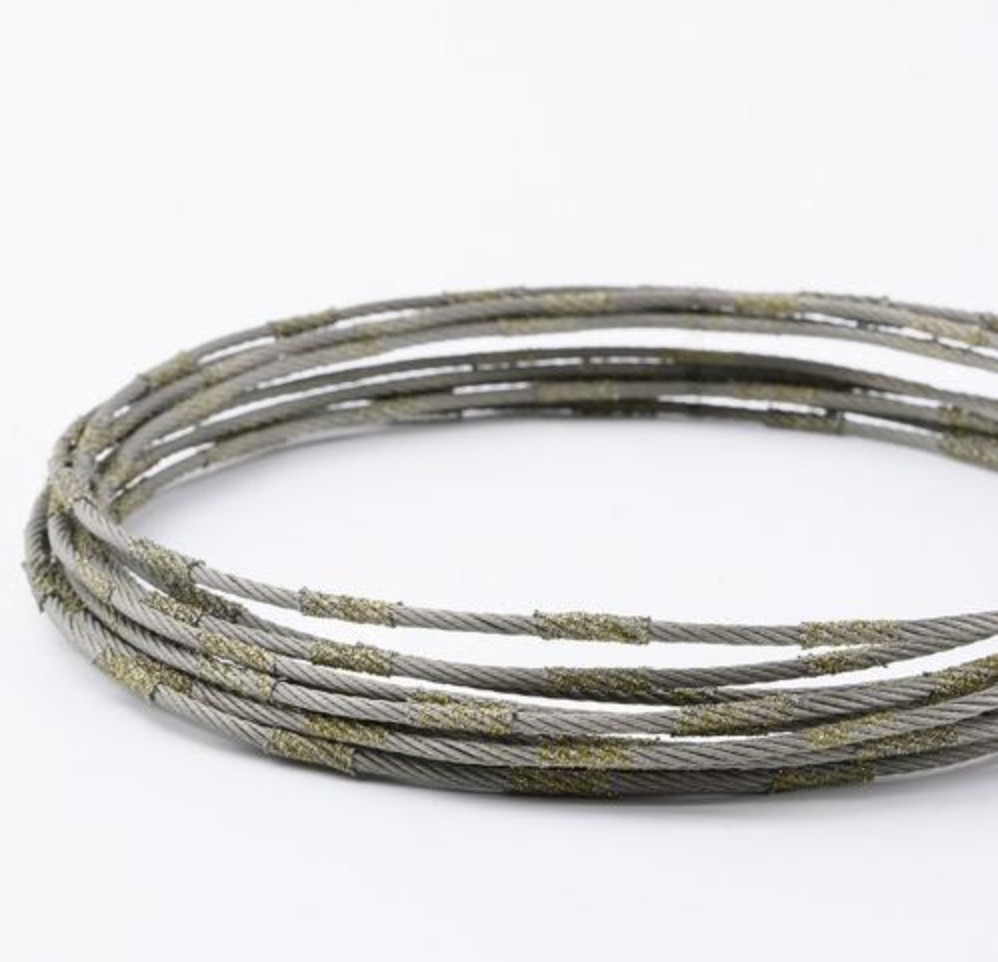 Segmented Diamond Wire (Stainless Steel Core)